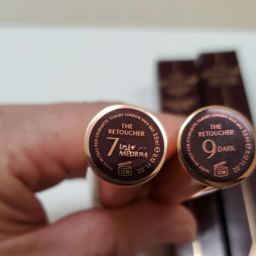 New Authentic Charlotte Tilbury The Retoucher Conceale& Treat Stick In 2 Shades